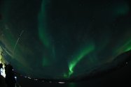 Polarlichter zwischen Skjervøy und Tromsø, Nov. 2019, Bild 18 (© Monika Maintz)